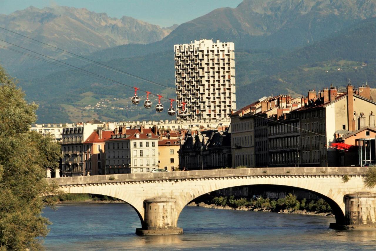Ferienwohnung Grenoble Hyper-Centre + Wifi + Netflix Exterior foto