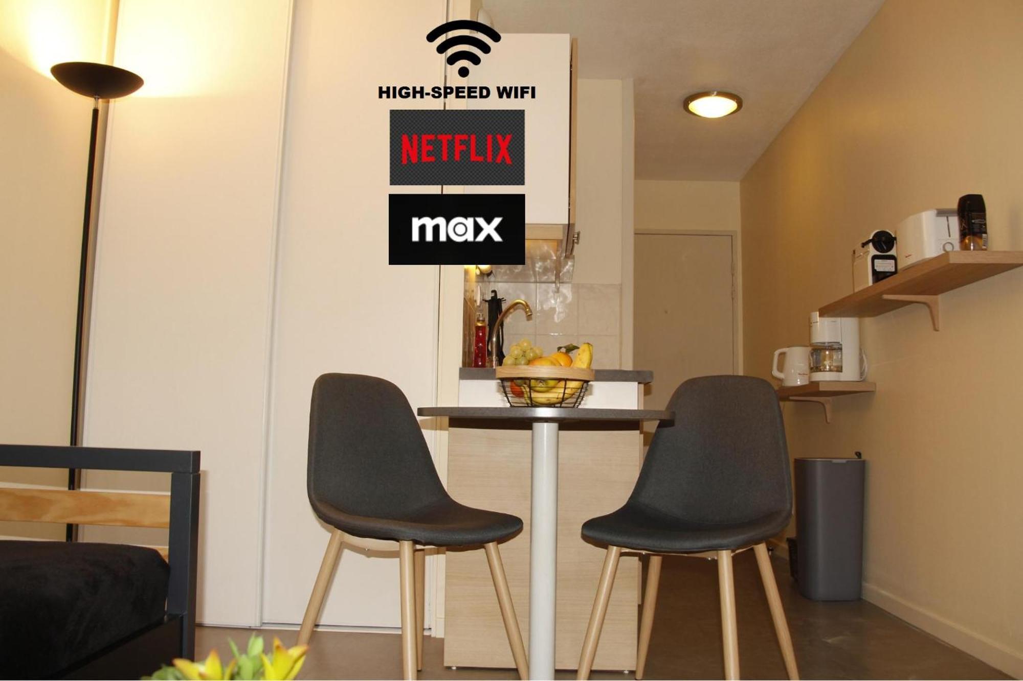 Ferienwohnung Grenoble Hyper-Centre + Wifi + Netflix Exterior foto